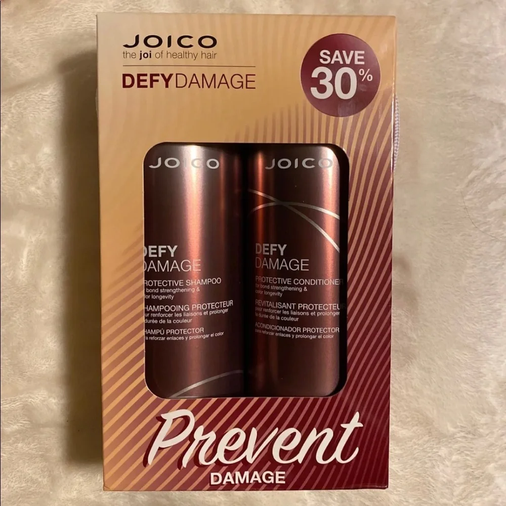Joico defy damage shampoo conditioner liter